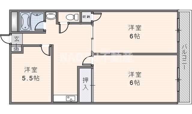第一高山ハイツ (507号)