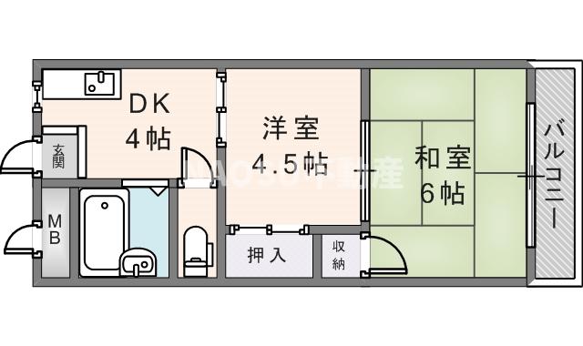 ジュネス石切 (302号)