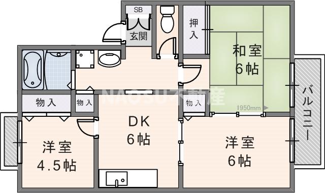シャルマン横小路 (202号)