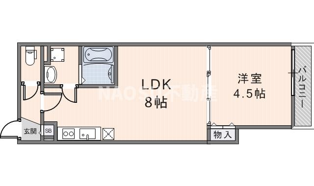 クレアール八戸ノ里 (202号)