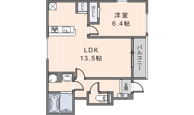 ハルノテラス (103号)