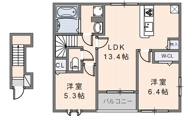 ハルノテラス (203号)