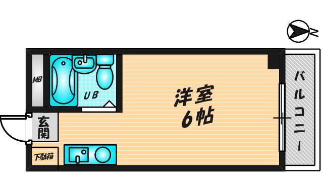 メゾン若江　（407号）