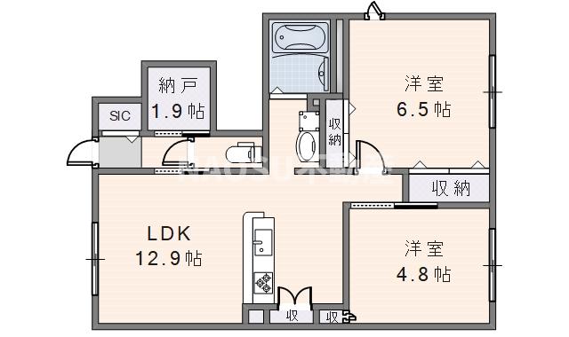 ラシーネ若江 (101号)