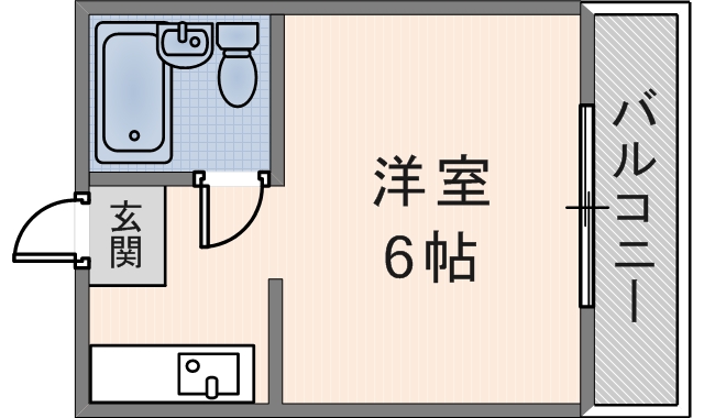 レオハイツ若江 (203号)