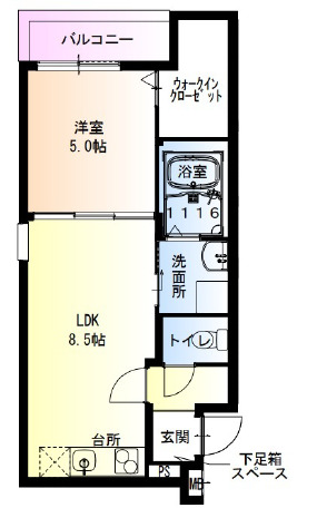 フジパレス花園中央公園南Ⅰ番館 (303号)