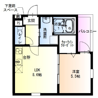 フジパレス花園中央公園南Ⅰ番館 (201号)