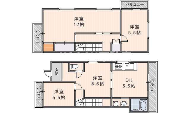 五条町戸建物件 (号)