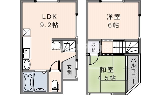 新池島町2丁目貸家 (号)