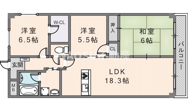 グランドヒルズ (205号)