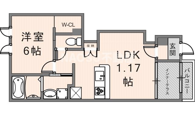 メゾン・ド・ヴェルデ若江 (101号)