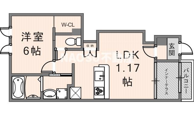 メゾン・ド・ヴェルデ若江 (105号)