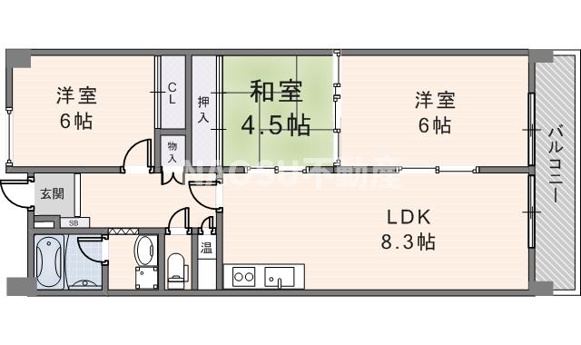 フローラ長田　（306号）