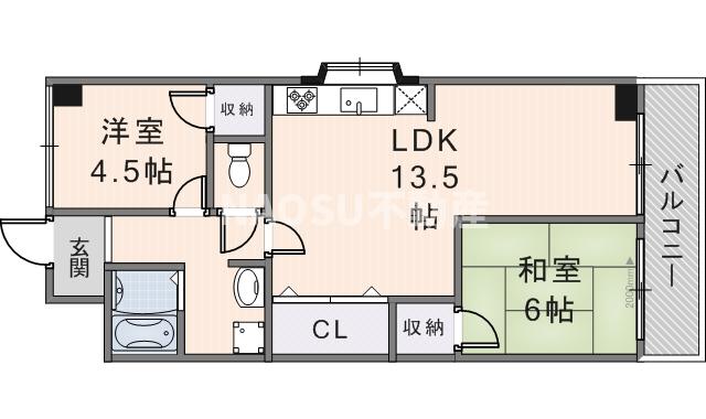 モン・レーヴ大野　（307号）