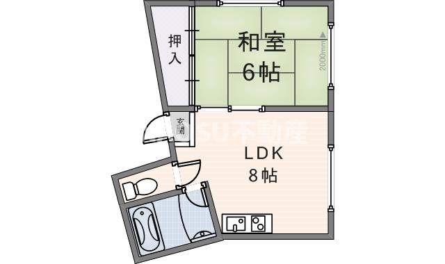 坂下マンション　（202号）
