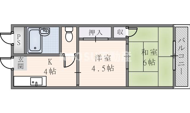 ジュネス石切　（203号）