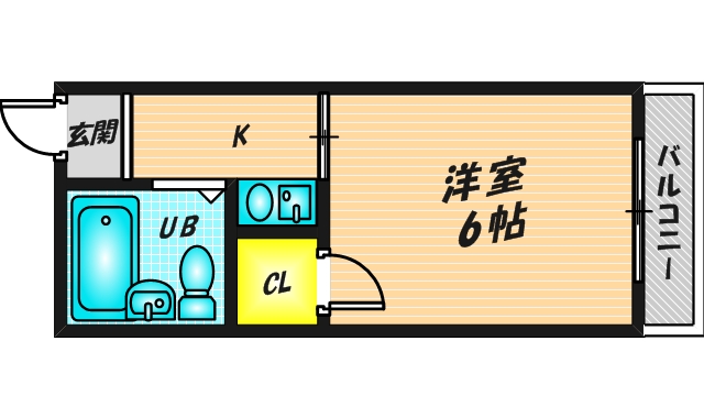 藤井マンション岩田　（204号）