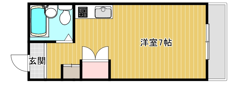 ハイム永塚　（206号）